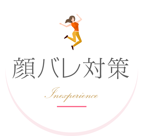 顔バレ対策